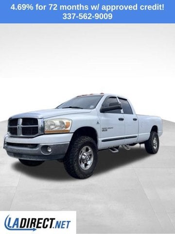 2006 Dodge Ram 2500 SLT in Bright White — front three-quarter view